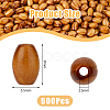 500Pcs Natural Wood Beads WOOD-DC0001-15-2