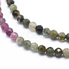 Natural Tourmaline Beads Strands X-G-G823-10-3.5mm-3