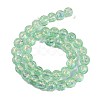 Handmade Foil Lampwork Beads Strands FOIL-K003-06A-06-2