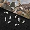 Brass Cord Ends KK-E182-S-5