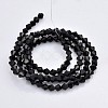Faceted Bicone Glass Beads Strands EGLA-P017-3mm-04-2