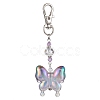 Acrylic Butterfly Pendants Decorations HJEW-JM01595-03-1