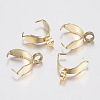 304 Stainless Steel Pendant Pinch Bails STAS-G179-51G-B-1