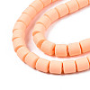 Handmade Polymer Clay Bead Strands X-CLAY-ZX006-01-32-4