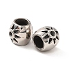 316 Surgical Stainless Steel European Beads High Polished STAS-A060-08AS-2