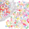 Transparent Crackle Acrylic Beads PACR-PA0001-18A-1