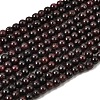 Natural Garnet Bead Strands G-A036-B-1