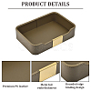 PU Leather Jewelry Display Plate ODIS-WH20013-02A-5