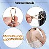 3 Strand 3 Style Iron Chain Bag Strap FIND-WR0002-63-6