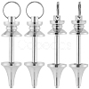 6Pcs Brass Findings KK-SC0005-38-1