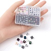160Pcs 4 Styles Craft Style Acrylic Beads MACR-YW0002-73-3