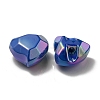 UV Plating Rainbow Iridescent Acrylic Beads OACR-P010-03D-3