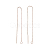 Ion Plating(IP) 304 Stainless Steel Stud Earring Finding STAS-E161-06RG-2