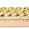 Unisex Thick CCB Plastic Cuban Link Chains Necklaces NJEW-V006-02G-3