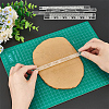 6Pcs 6 Style Acrylic Carved Rolling Pin AJEW-BC0006-51-3
