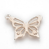 Tibetan Style Alloy Pendant Rhinestone Settings X-TIBE-S307-12RG-2