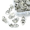 50Pcs Iron Clip-on Earring Settings IFIN-YW0003-03-2