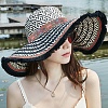 Ethnic Style Embroidery Polyester Ribbons OCOR-WH0079-40B-3