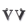 304 Stainless Steel Charms STAS-H112-V-EB-2
