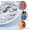 1300Pcs PVC Plastic Pendants PVC-DC0001-06B-5