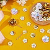36Pcs 6 Styles PVC Sequins & Rhinestone Hread Iron on/Sew On Patches DIY-HS0002-46-4