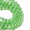 Glass Beads Strands X-GLAA-R024-6x4mm-6-2