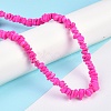 Natural Magnesite Beads Strands TURQ-P001-02A-09-5