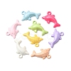 Spray Paint Alloy Pendants FIND-H060-01A-1
