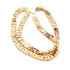 Electroplated Synthetic Non-magnetic Hematite Beads Strands G-C136-A01-3