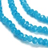 Baking Paint Imitation Jade Glass Bead Strands LS-DGLA-A034-J2MM-A13-3