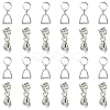 50Pcs Brass Ice Pick Pinch Bails IFIN-FS0001-47B-1