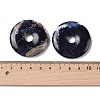 Natural Sodalite Pendants G-F524-H11-3