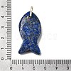 Natural Lapis Lazuli Pendants X-KK-D021-05G-G-3