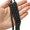 Eco-Friendly Dyed Glass Pearl Round Beads Strands X-HY-A002-6mm-RB080-4