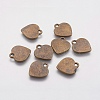 Tibetan Style Alloy Stamping Blank Tag Charms MLF10989Y-NF-1