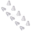 304 Stainless Steel Folding Crimp Cord Ends STAS-UN0007-90P-1