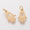 304 Stainless Steel Pendants STAS-Q201-T453G-2