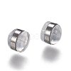 Brass Rings Silicone Ear Nuts SIL-N003-03B-3
