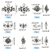 Tibetan Style Chandelier Component Links TIBE-PH0005-15AS-2