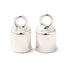 925 Sterling Silver Cord Ends STER-F032-09S-4mm-1