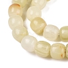 Dyed Natural White Jade Beads Strands G-T138-210B-3