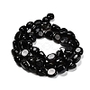Natural Black Agate(Dyed & Heated) Beads Strands G-P568-C16-01-3