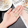 Brass Wine Glass Charm Rings KK-PH0035-83-3