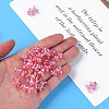 Transparent Acrylic Beads MACR-S154-127-C01-5