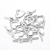 Alloy Toggle Clasps X-PALLOY-B883-N-2