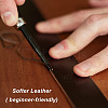 Flat Microfiber Imitation Leather Cord LC-WH0006-07D-01-6