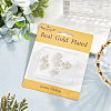 6Pcs Brass Micro Pave Cubic Zirconia Pendants KK-BBC0020-46-5