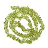 Natural Peridot Beads Strands G-F328-34A-3