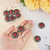 Gorgecraft 10 Sets Alloy Decorative Rivets DIY-GF0006-58-3