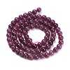 Natural Ruby Beads Strands G-L631-A01-5mm-AA-3